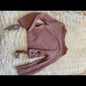 Mauve-ish women’s blouse